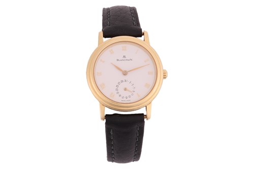 Lot 270 - Blancpain 18ct Villeret Wrist Watch Reference:...