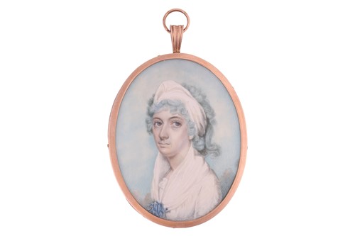 Lot 246 - An early 19th century portrait miniature of a...