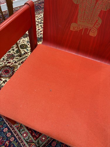 Lot 82 - A 1969 Prince of Wales Investiture chair with...