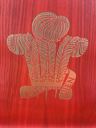 Lot 82 - A 1969 Prince of Wales Investiture chair with...