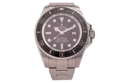 Lot 285 - Rolex Sea Dweller Deepsea Reference: 116660...