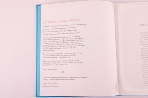 Lot 79 - David Hockney (British b.1937) Pool made with...