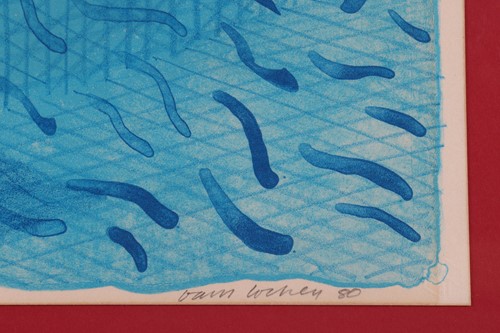 Lot 79 - David Hockney (British b.1937) Pool made with...