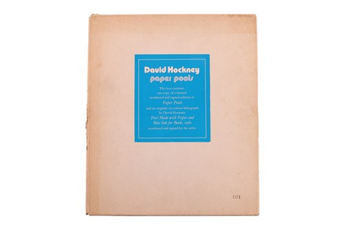 Lot 79 - David Hockney (British b.1937) Pool made with...