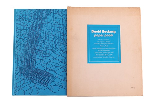 Lot 79 - David Hockney (British b.1937) Pool made with...