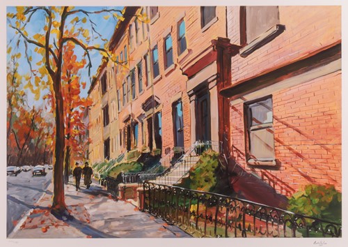 Lot 61 - Bob Dylan (American b.1941) Brooklyn Heights,...