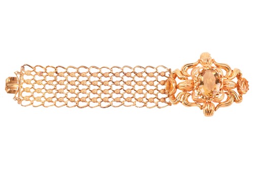 Lot 226 - An early to mid 19th Century citrine parure,...