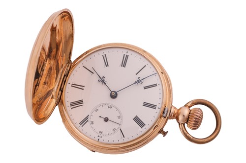 Lot 298 - A ‘K14’ full-hunter pocket watch, featuring a...