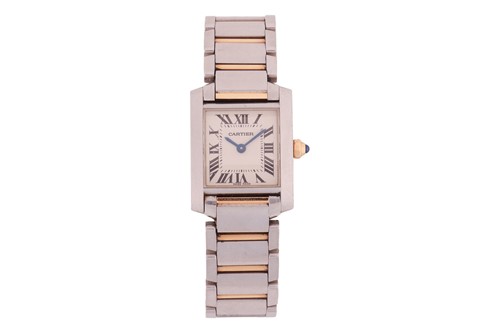 Lot 278 - Cartier Tank Francaise Reference: 2384 Serial:...