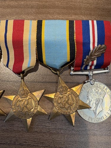 Lot 1 - A World War II D.F.C. medal group, awarded to...