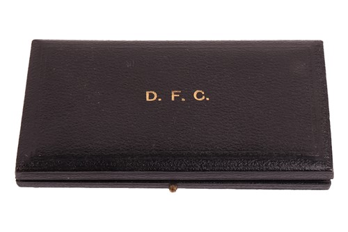 Lot 1 - A World War II D.F.C. medal group, awarded to...