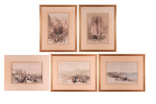 Lot 3 - David Roberts (Scottish 1796-1864) Citadel of...