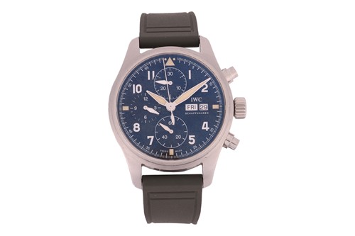 Lot 293 - IWC Schaffhausen Spitfire Chronograph...