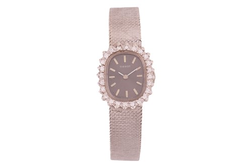 Lot 279 - Tissot ‘18K’ Wrist Watch Reference: 12389 32...