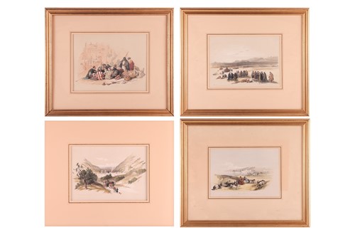 Lot 2 - David Roberts (Scottish 1796-1864) Entrance to...