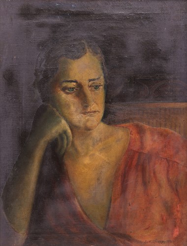 Lot 38 - Joseph Delaney (American 1904-1981) Portrait...