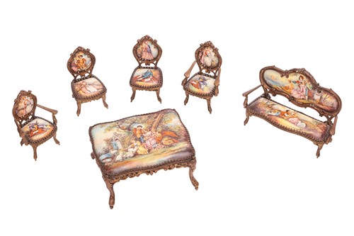 Lot 295 - An early 20th century Austrian enamel...