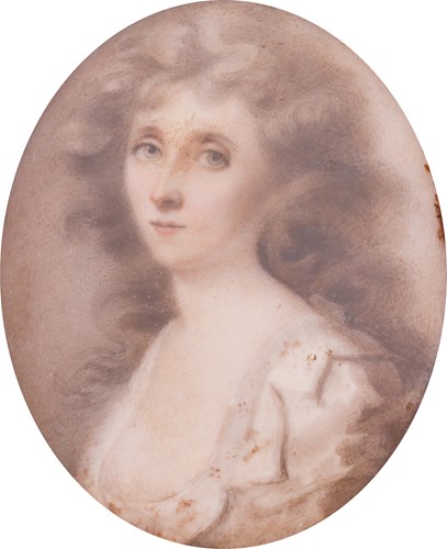 Lot 136 - Abraham Daniel (c.1750 - 1806) Portrait of a...