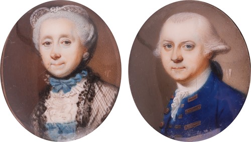 Lot 111 - British School (mid 18th Century) Pair of...