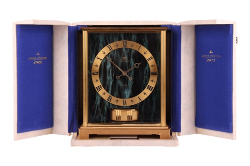 Lot 116 - A Jaeger-LeCoultre Embassy Atmos clock, with...