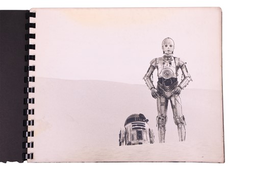 Lot 119 - Star Wars - A New Hope: a presentation booklet...