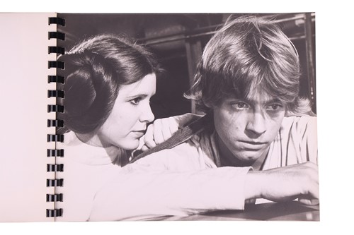 Lot 119 - Star Wars - A New Hope: a presentation booklet...