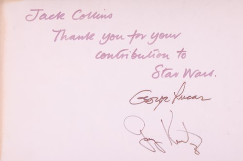 Lot 119 - Star Wars - A New Hope: a presentation booklet...