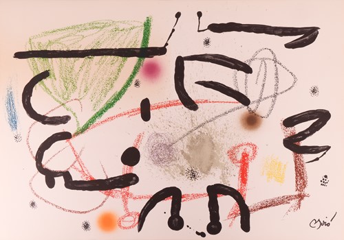 Lot 58 - After Joan Miró (Spanish 1893-1983) Maravillas...