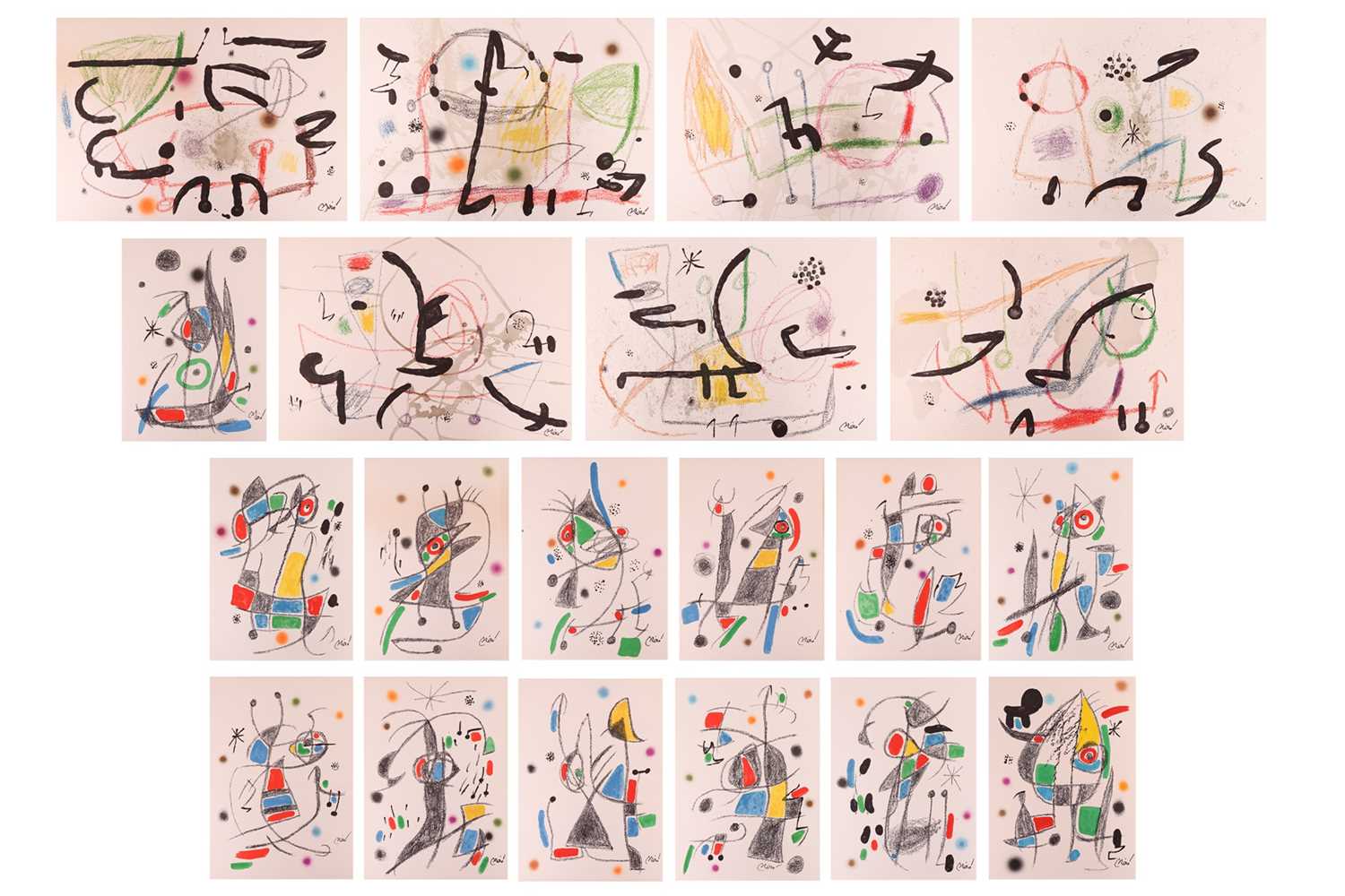 Lot 58 - After Joan Miró (Spanish 1893-1983) Maravillas...