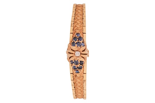 Lot 255 - A Lucien Piccard ‘14K’ gem-set concealed dress...