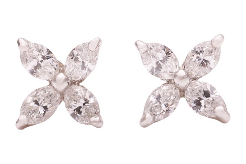 Lot 50 - Tiffany & Co. - a pair of Tiffany Victoria...