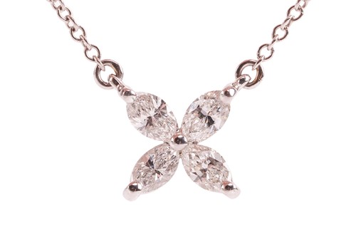 Lot 155 - Tiffany & Co. - a Tiffany Victoria pendant, of...