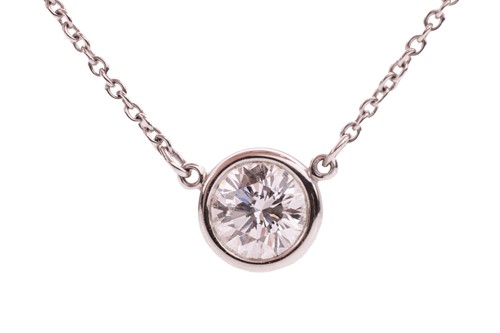 Lot 102 - Tiffany & Co. - a Diamonds by the Yard single...