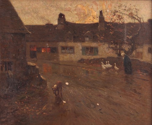 Lot 48 - Frederick Hall (British 1860-1948) Driving...