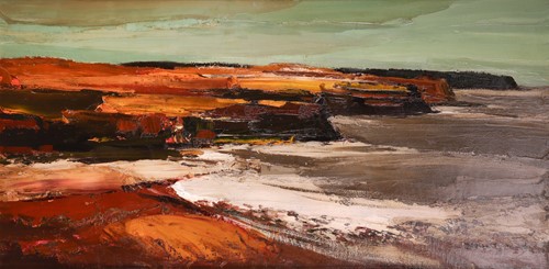 Lot 73 - Donald McIntyre (British 1923-2009) Coastal...