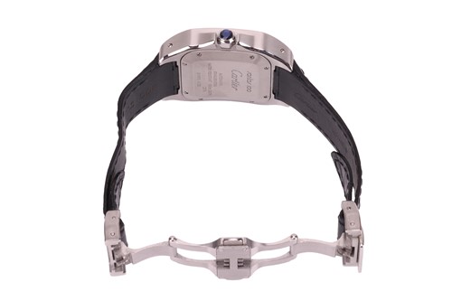 Lot 348 - Cartier Santos 100 Reference: 2878 Serial:...