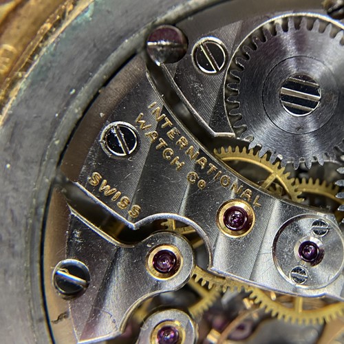 Lot 356 - IWC Schaffhausen ‘18K’ Wrist Watch Reference:...