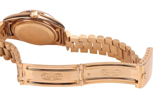 Lot 406 - Rolex 18ct Gold Day-Date Wristwatch Reference:...