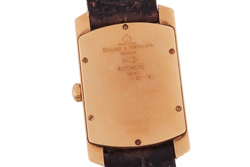 Lot 380 - Baume & Mercier 18ct Gold Hampton Wristwatch...