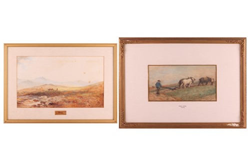 Lot 51 - Oswald Garside (British 1879-1942) Ploughing...