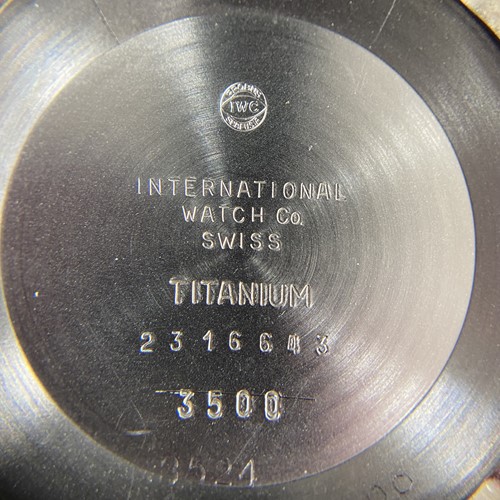 Lot 357 - IWC Schaffhausen IWC X Porsche Design Ocean...