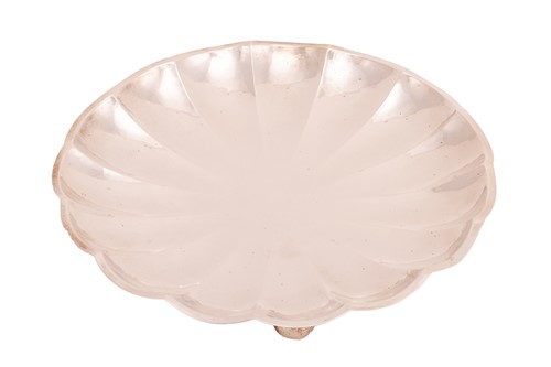 Lot 448 - A German fruit dish, of scalloped circular...