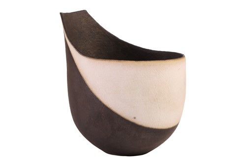 Lot 2 - John Ward (1938-2003), a stoneware tailed vase,...