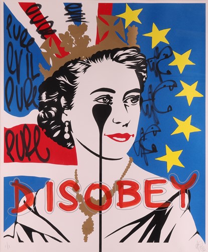 Lot 118 - Pure Evil (British b.1968) 'Brexit Nightmare -...