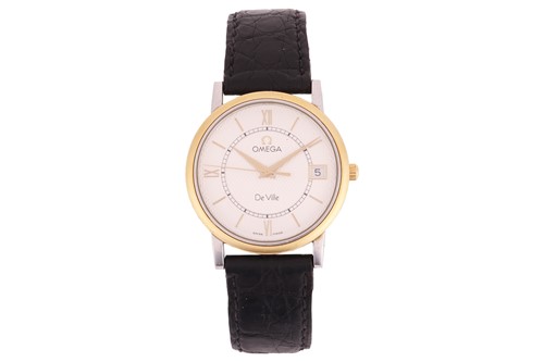 Lot 380 - Omega De Ville Bi-Metal Wristwatch Reference:...