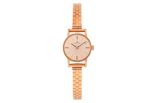 Lot 389 - Omega 9ct Gold Wristwatch Reference: 442.011...
