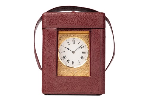 Lot 107 - Drocourt of Paris; a large 8-day, Gorge cased,...