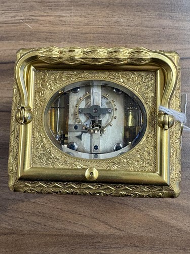 Lot 95 - Drocourt of Paris; a Gorge cased, 8-day...
