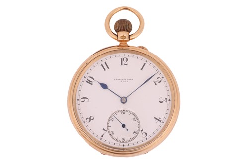 Lot 413 - Pearce & Sons – An 18ct Gold open-face pocket...