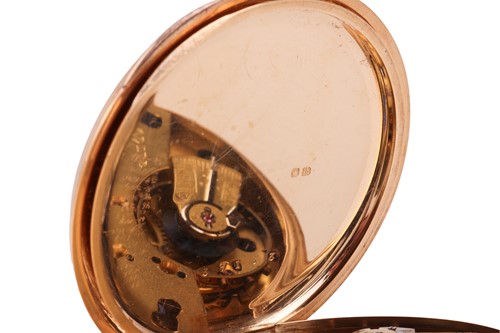 Lot 413 - Pearce & Sons – An 18ct Gold open-face pocket...